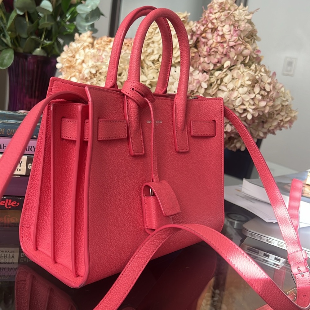 SAINT LAURENT Sac de Jour Nano Bag in Grained Leather - Picture 4 of 9